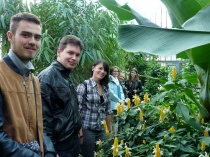 Study tour in the "Alexandru Borza" Botanical Garden of Cluj